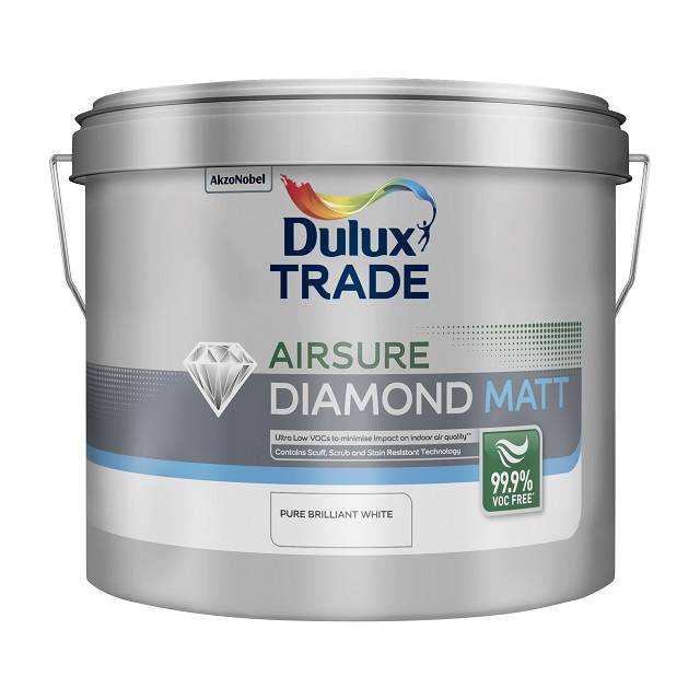 Dulux Trade Airsure Diamond Matt