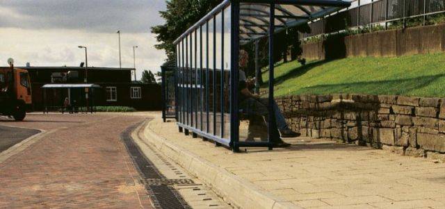 Bus Stop Kerb and Channel