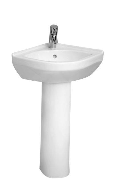 VitrA S50 Corner Washbasin, 40 cm, 5306