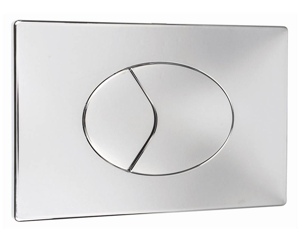 Sanceram 6/4L Dual Flush Oyster Push Plate Cistern Bushboard Washroom