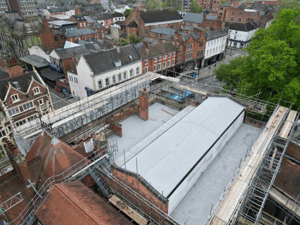 IKO Permaphalt Mastic Asphalt Warm Roofing System - Heritage Project Friendly - Mastic Asphalt Roofing