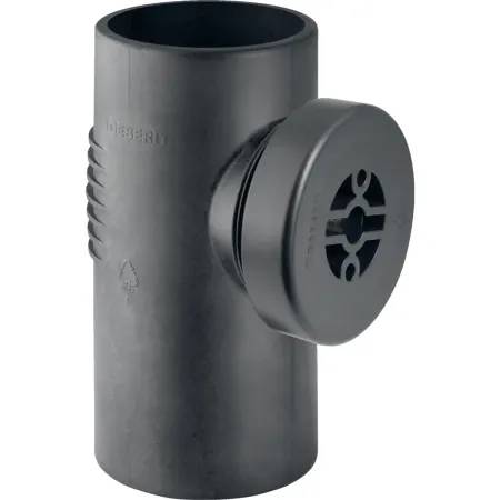 Geberit Silent-Db20 Access Pipe 90° With Round Service Opening