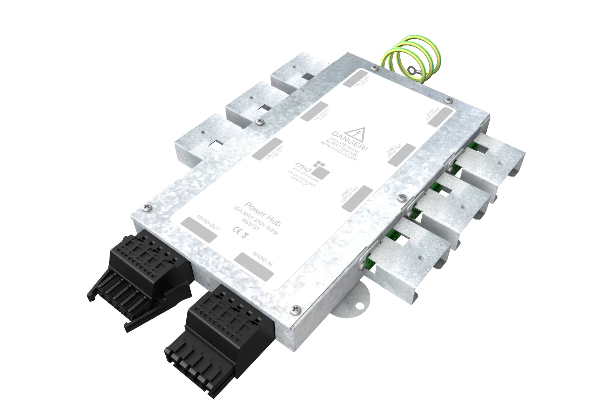 6 Way CMD 32A Power Hub