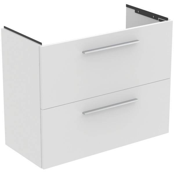 Ideal Standard i.life S 80cm Compact Wall Hung Vanity Unit with 2 Drawers