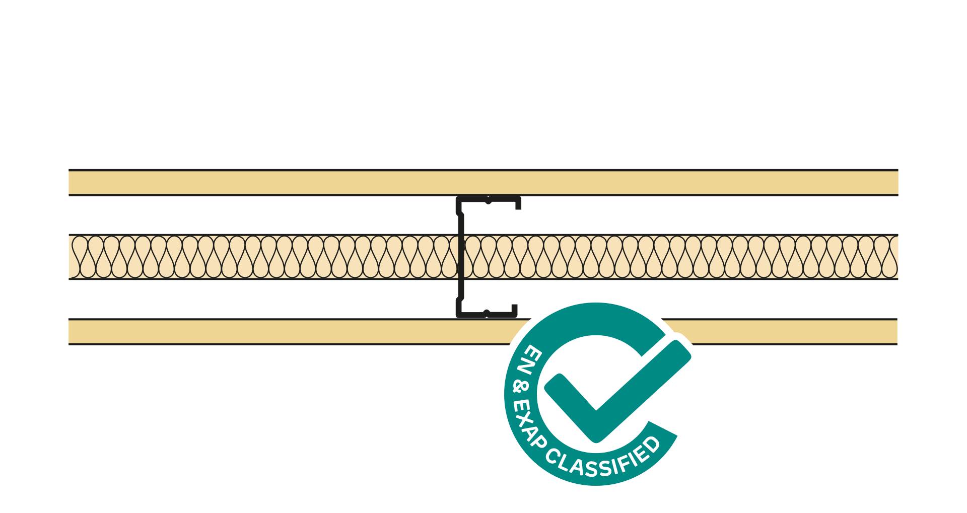 Siniat Single Frame Partition CS70R-15Un-25G