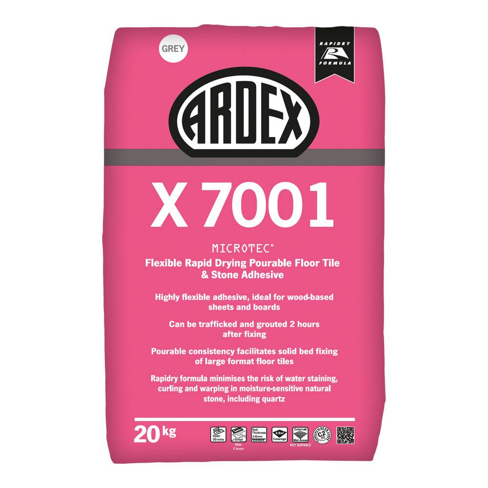 ARDEX X 7001 Rapid Drying Floor Tile Adhesive