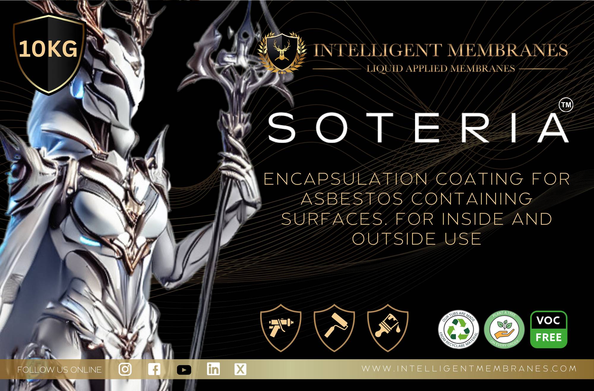 Soteria: Effective Asbestos Encapsulation Coating for Safe Building Renovation - Elastic and Crack Bridging Coating