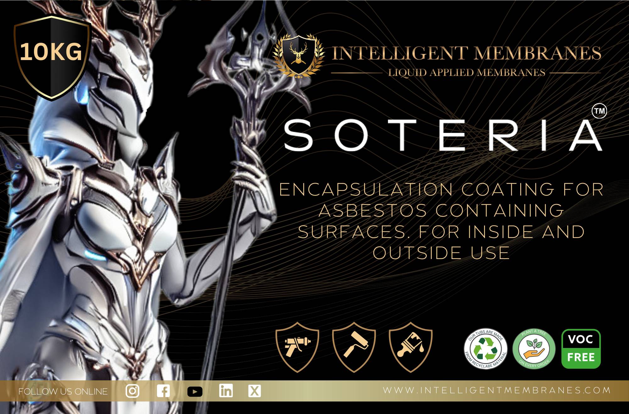Soteria: Asbestos Encapsulation paint  - Elastic and Crack Bridging Coating