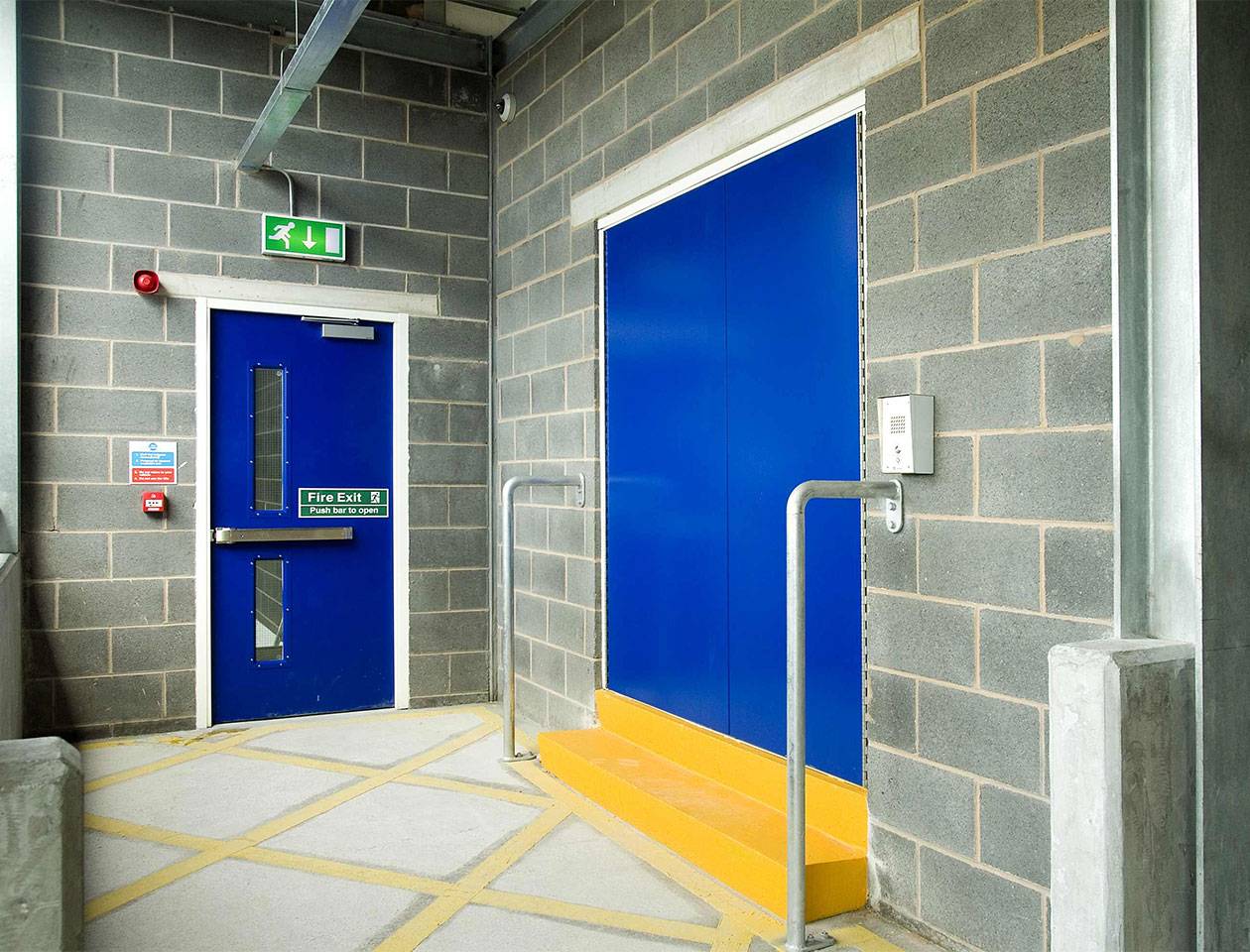 Fire Exit Steel Door - Armourdoor - AD10 Double