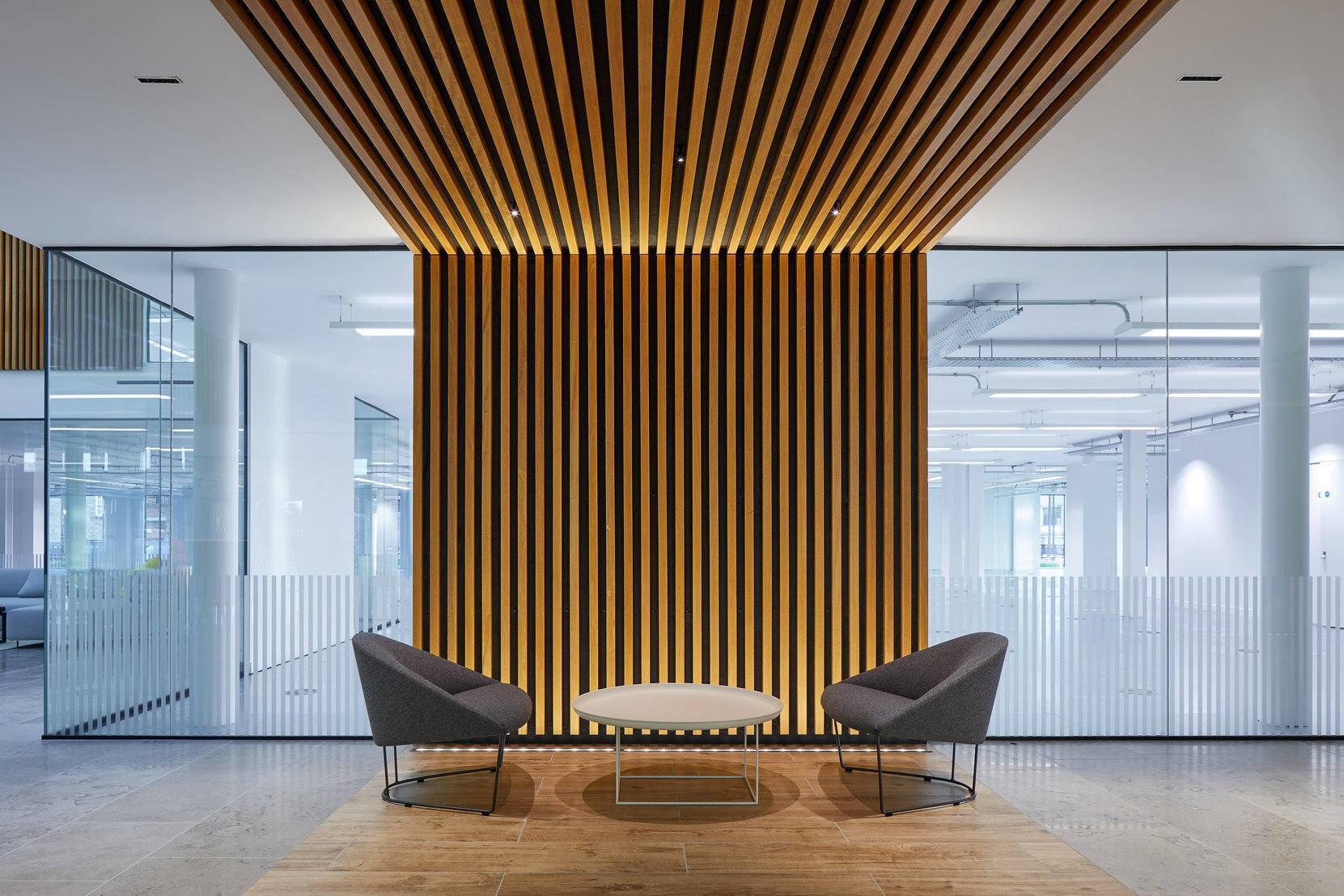 Acoustic Wood Panels (Slatted) & and Aluminium 'TIMBER EFFECT' - Acoustic Wall Panels