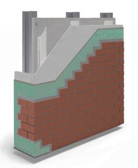Steel Frame Cavity Rail Carrier Board Clay Brick Slip A1 Rated Carrier Board System - Carrier Board System