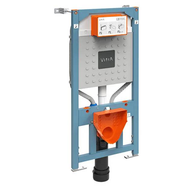 762-5805-01- V-Fix Prime frame for wall-hung WC pans, 12cm cistern, 3/6ltr - wall & floor fixation - Drywall WC Frame