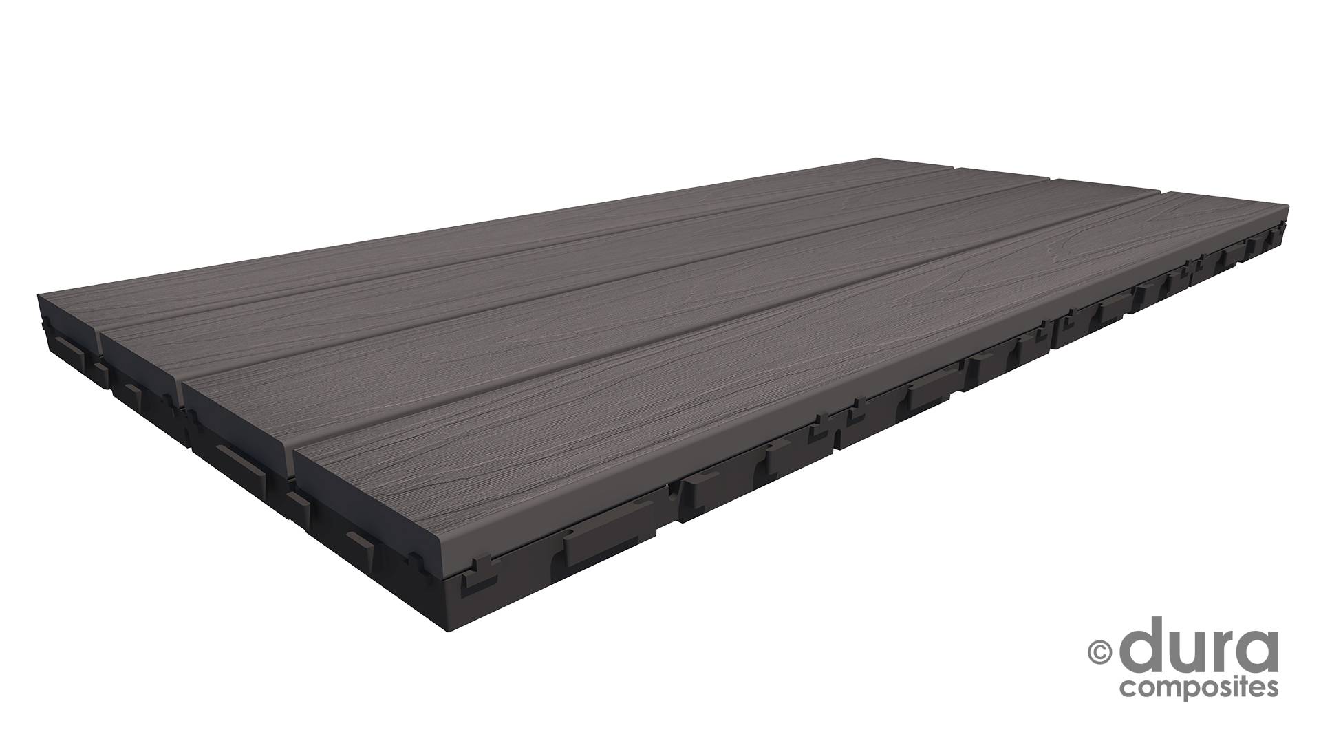 Dura Deck® Tile - Composite Timber Interlocking Deck Tile