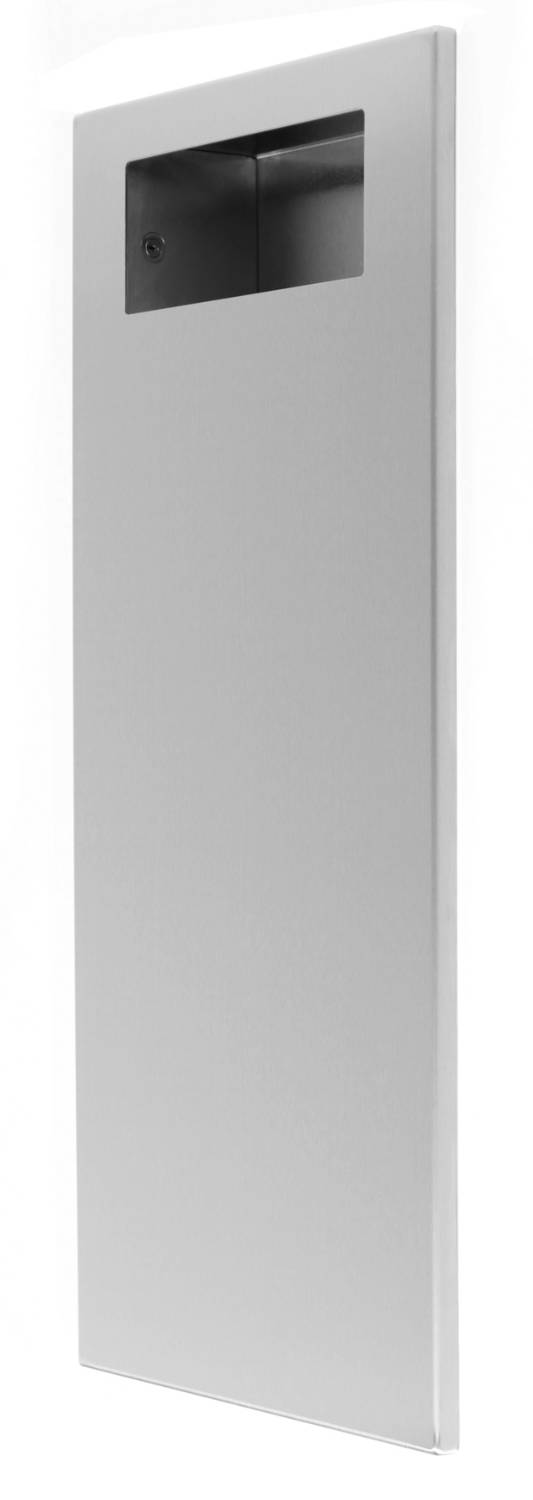 Recessed Washroom Waste Bin 18 L Slimline Range 92284SS