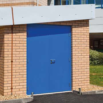 Steel Fire Rated Door - Personnel with Vision