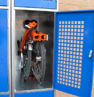 Folding Bike Locker