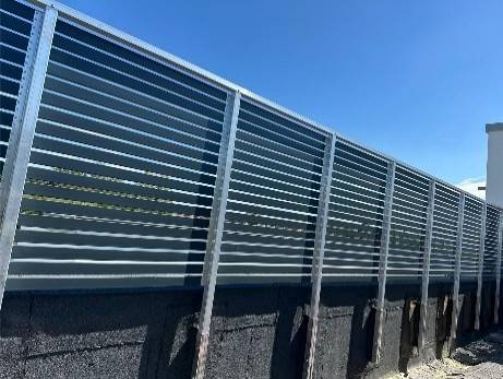 Parascreen - Parapet Fixed Screen System