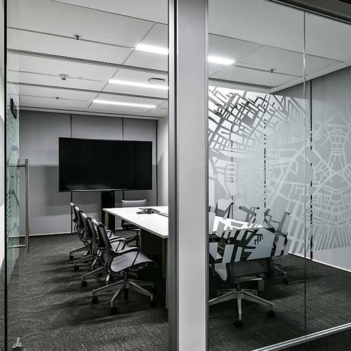 Revolution 54 SG Partition, Centrally Glazed - Panel Partitions