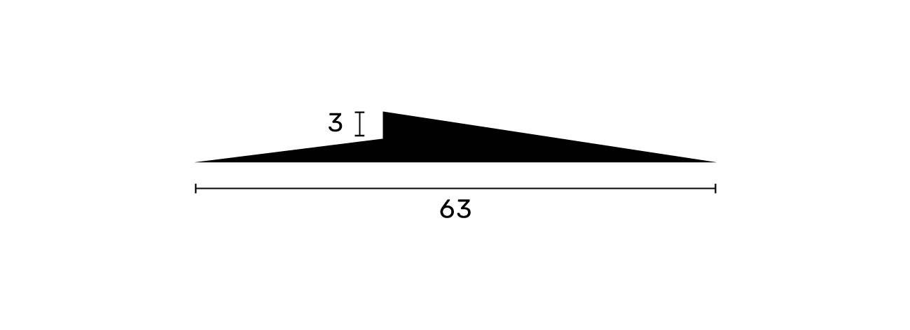 Flooring Transitions Ramps and Diminishing Strips, Range 0 mm to 10 mm 