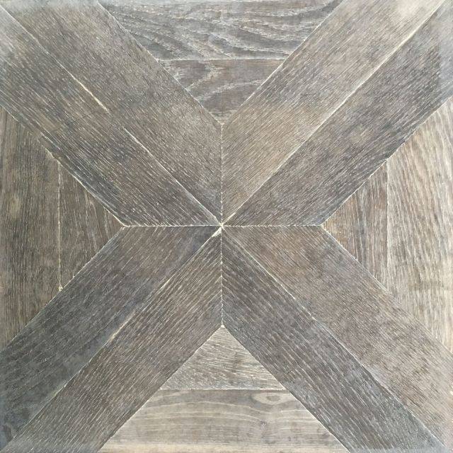 Antique Oak Parquet Panels