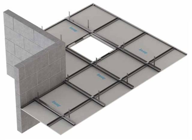 Fire Protection to Timber Floor Construction: Knauf C-Form Soffit Lining CF6/13