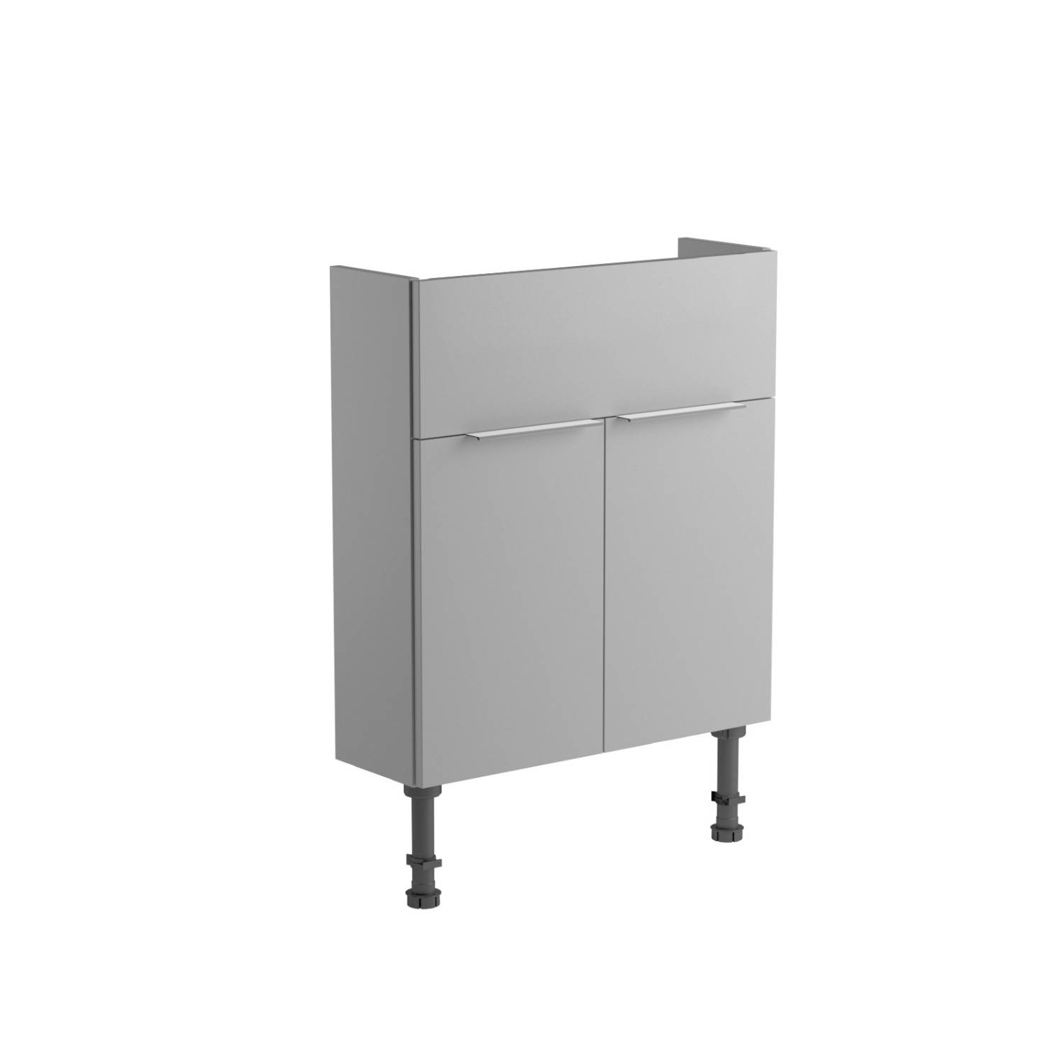 Qube Edge Fitted Washbasin Unit - Washbasin Unit