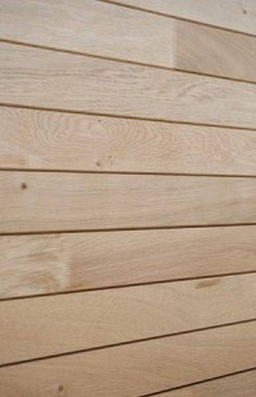 Air Dried Jointed British Oak Profiled Cladding