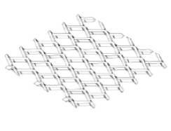 DecoMesh - RB25 - Suspended Ceiling System, Mesh Infills