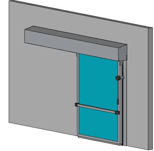 Hermetically Sealing Cold Room Sliding Door