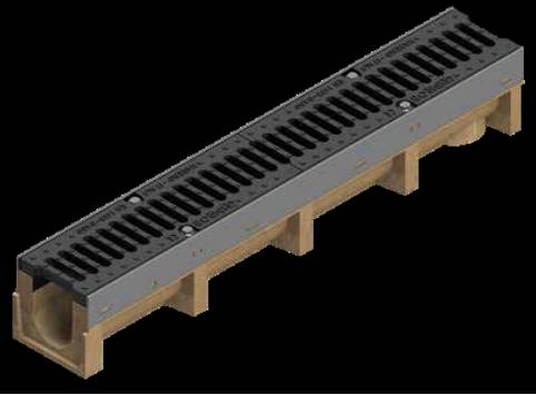 P Series Channels  - Polymer Concrete Rainwater Channel 