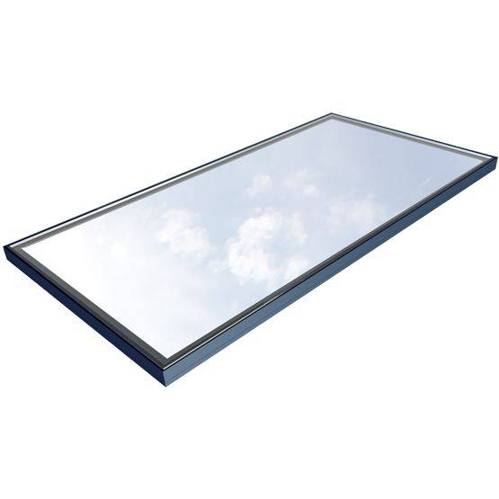 Flushglaze Multipart Rooflight - One Wall Abutment