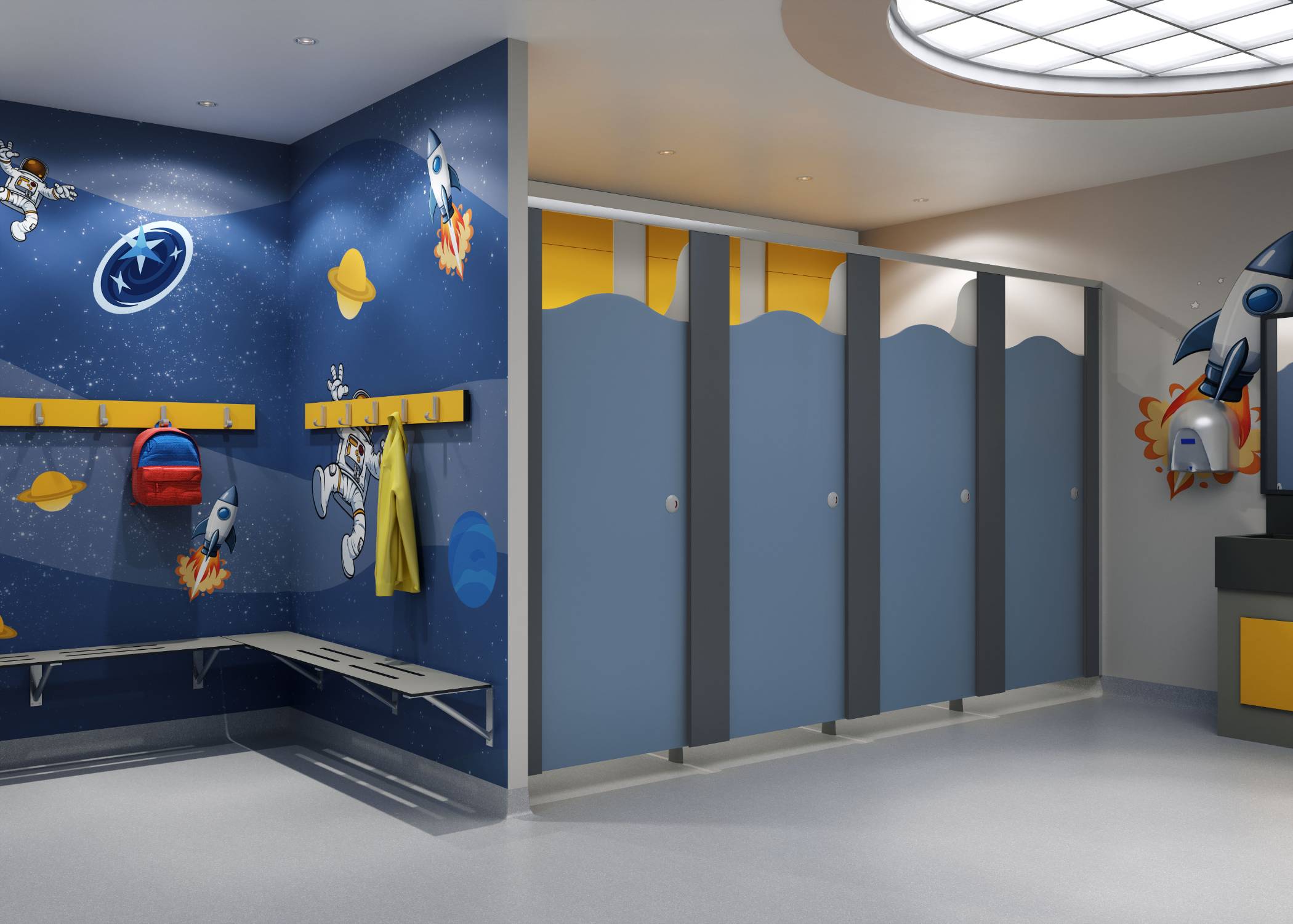 Education | Genesis - Toilet Cubicle