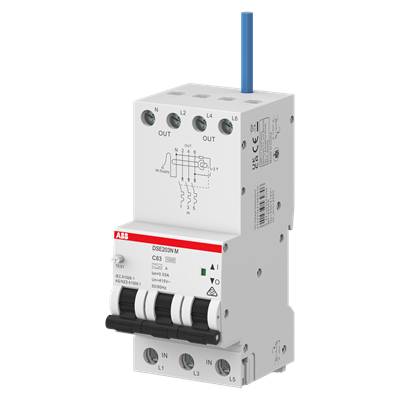 Residual Current Breaker with Over-Current – RCBO – DSE201NM – Three Pole