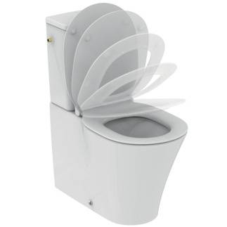 Connect Air Close Coupled Back-To-Wall Toilet Bowl