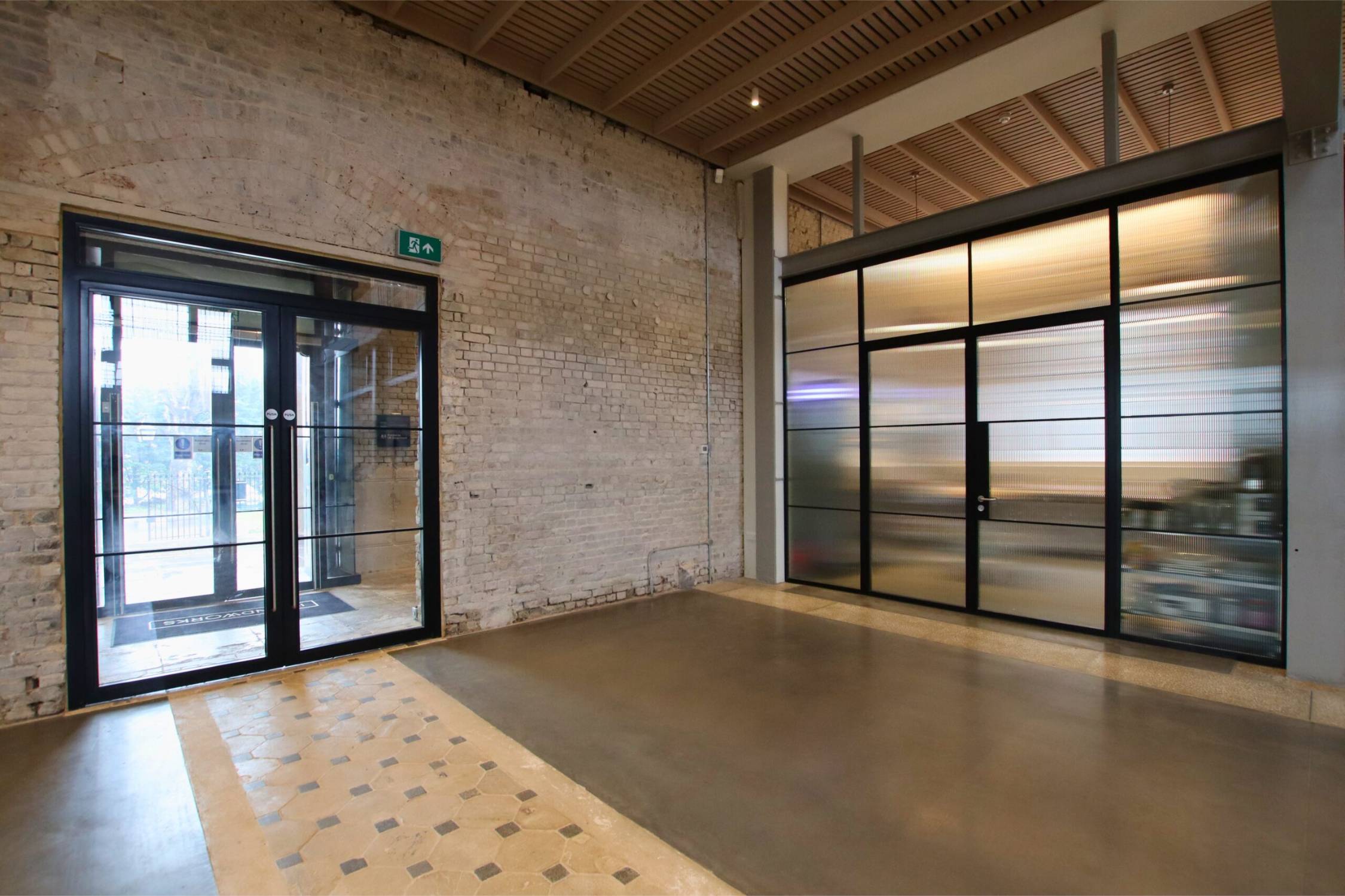 EI30/30 Double Glazed Technishield 65 Non-Rebated  Fire-Rated Door 