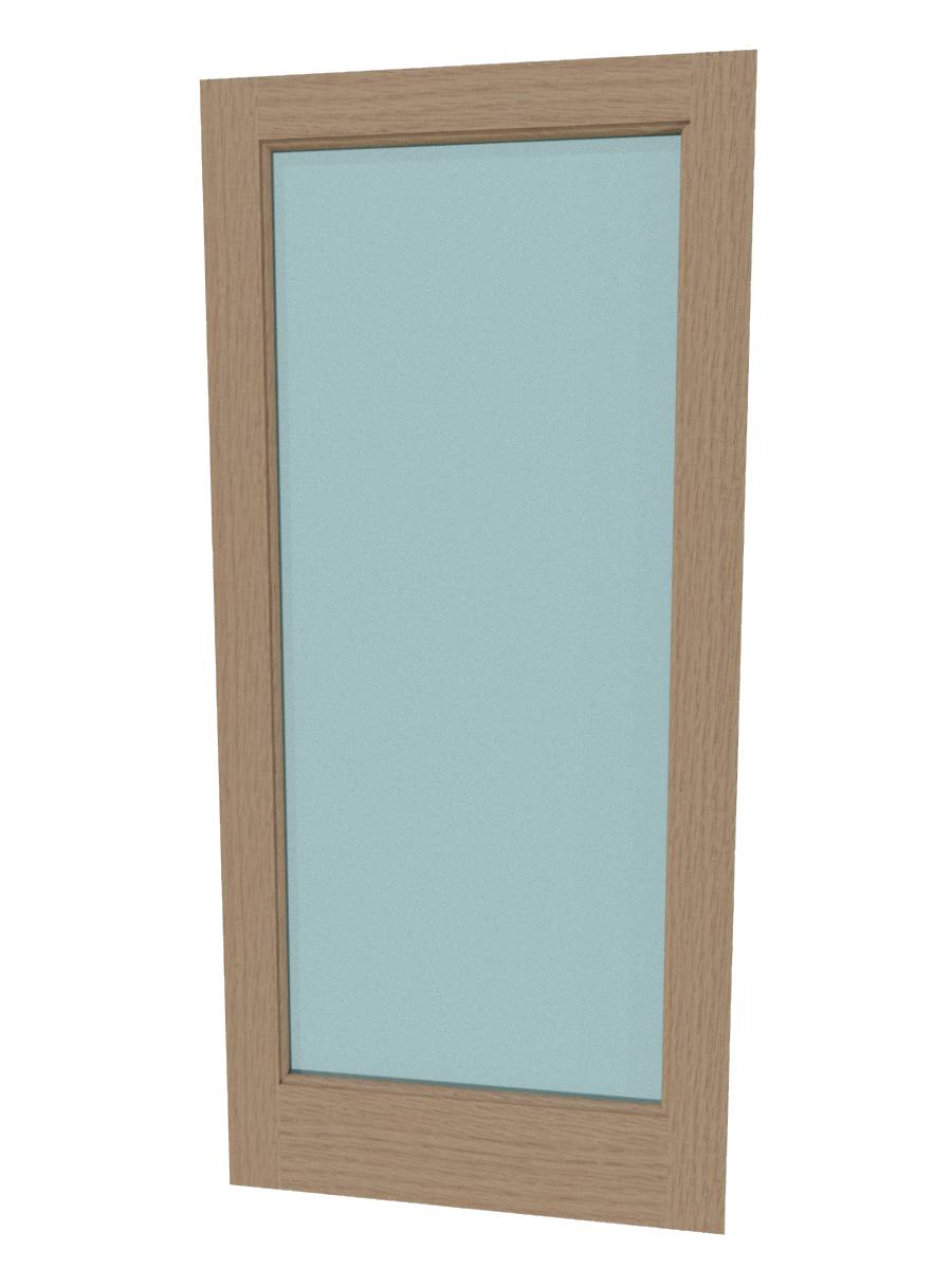 Traditional Single Panel Door - Solid Timber Door