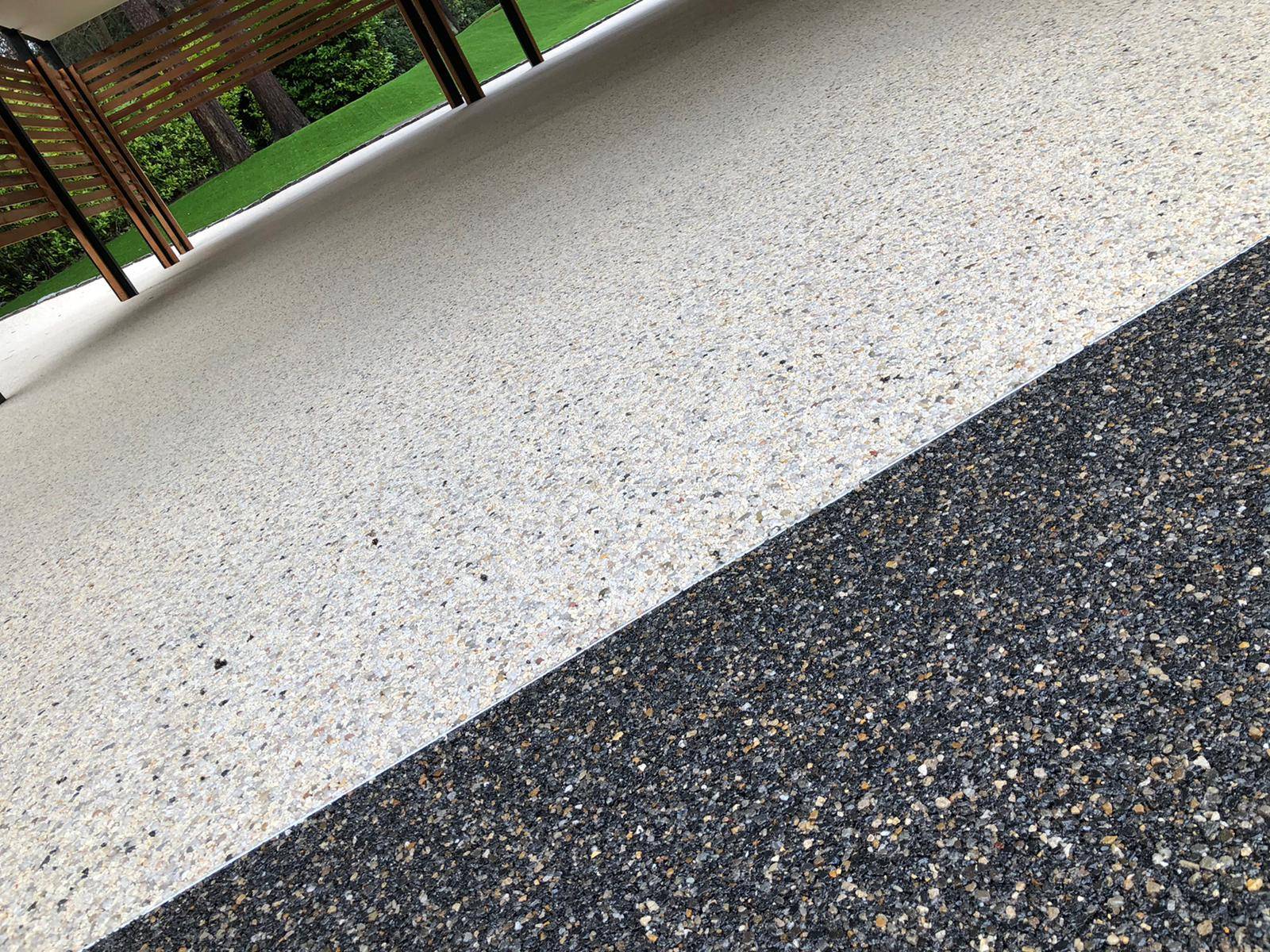 Domestic Driveway Vuba Resin Bound Surfacing Ocean Grey Vuba