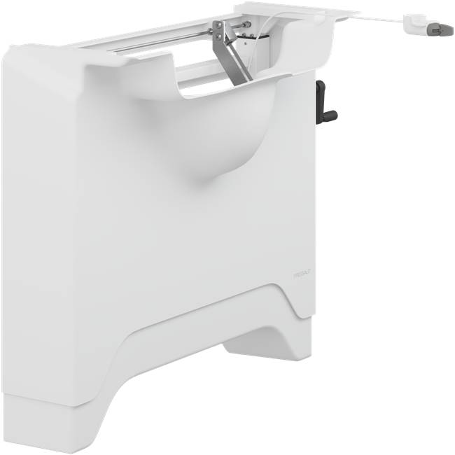 Adjustable height and sideways MATRIX manual basin bracket R482519000