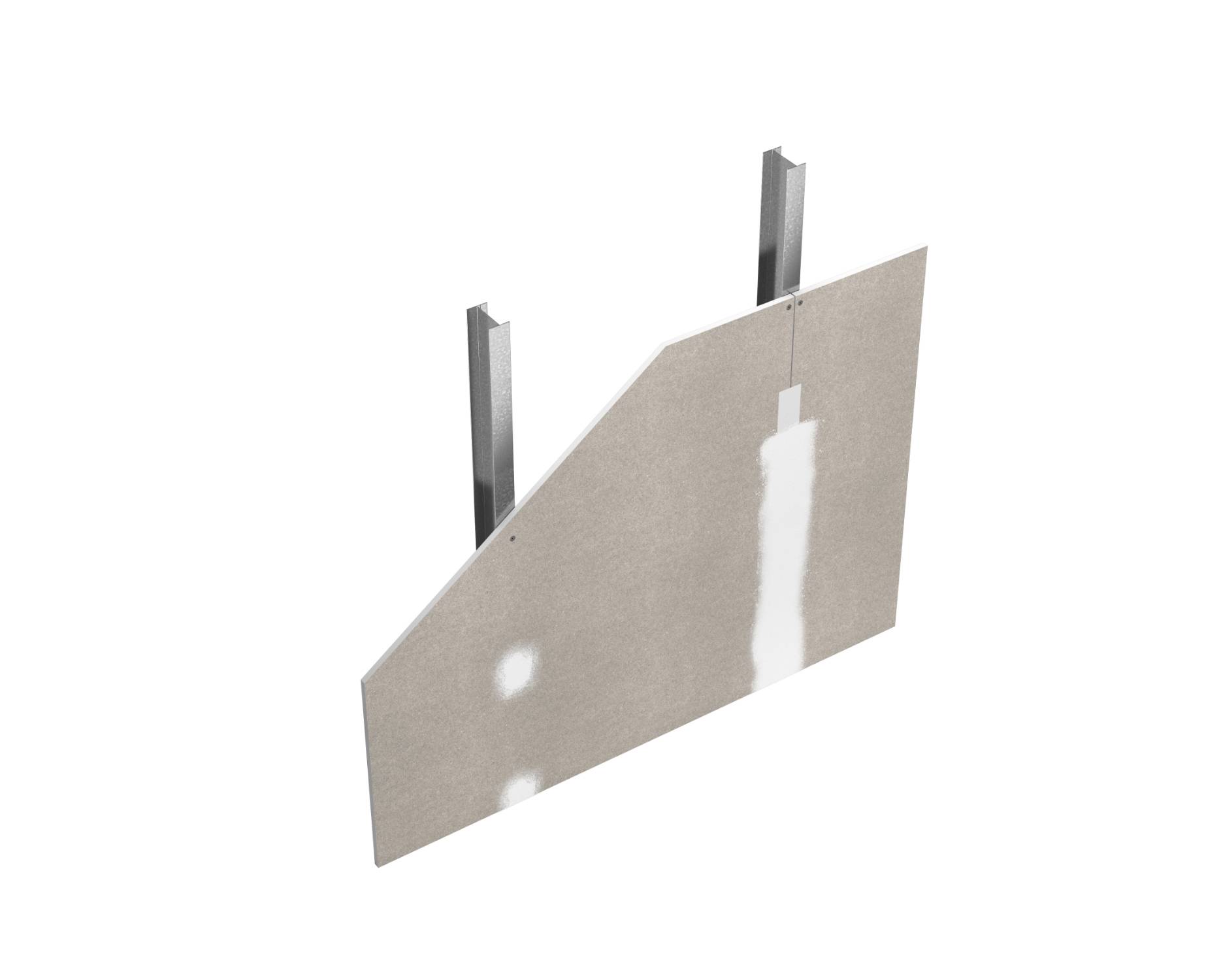 Knauf 'I' Stud Lining (non-fire resistance system): ISL-I-50-055-6-1x12.5-WB-0