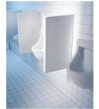 Starck 3 Ceramic Urinal Partition