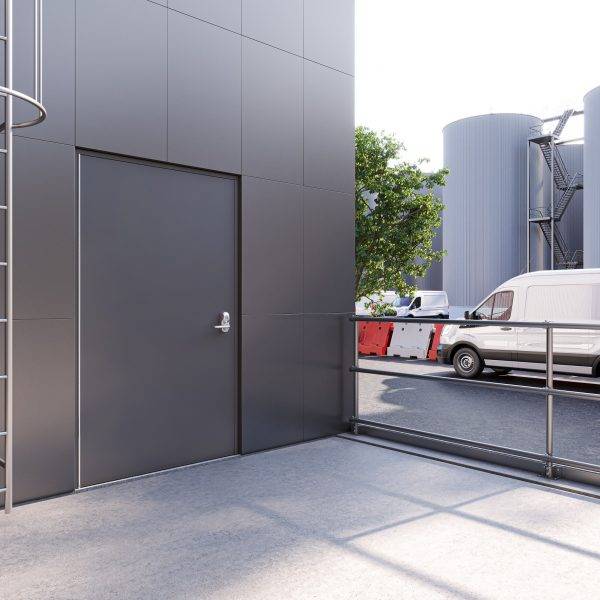 Defender Xtreme -LPS 1175 B3 (SR2) Steel Security Door-LPCB - Outward Opening Steel Doorset