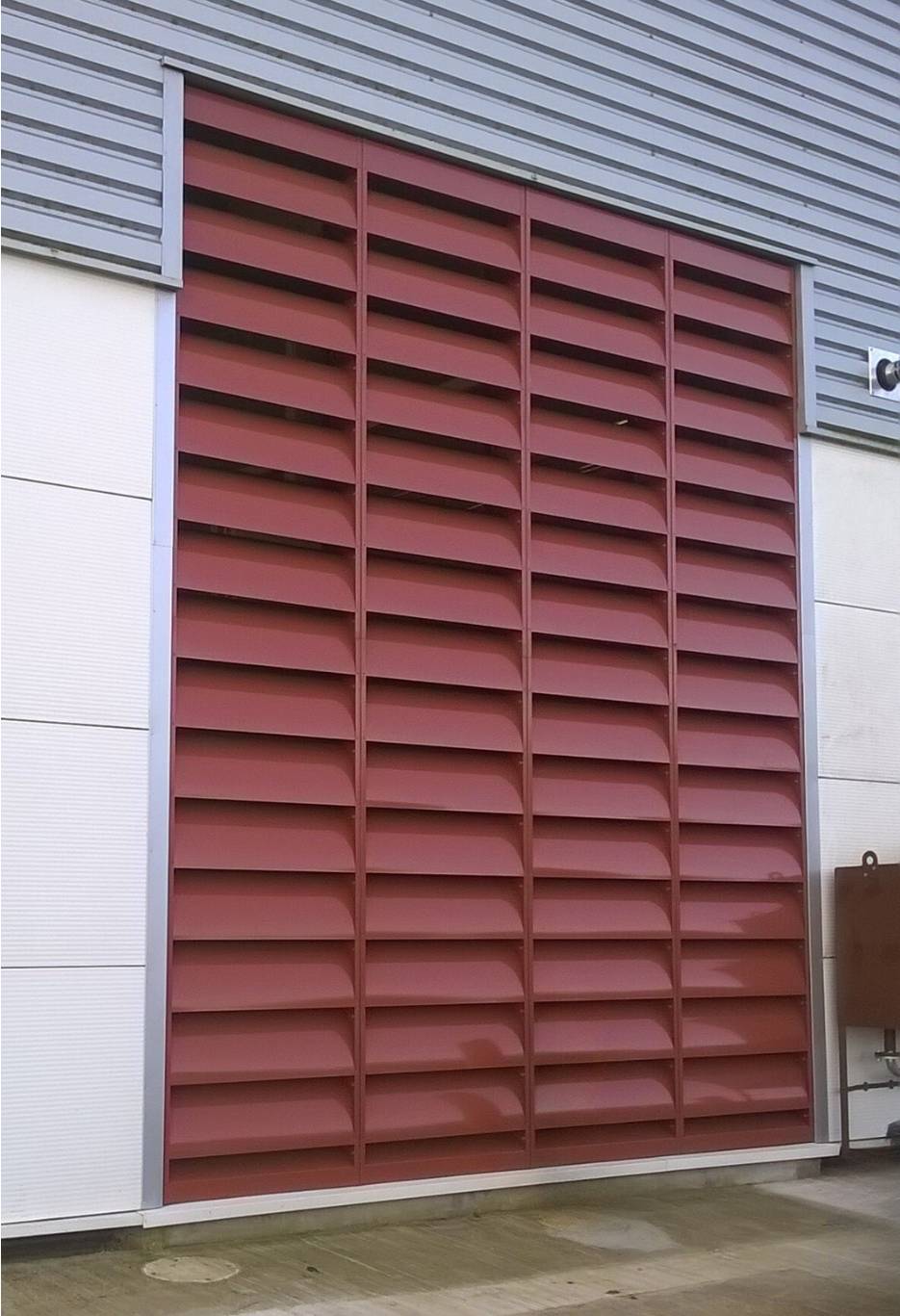 Aluminium Acoustic Louvres