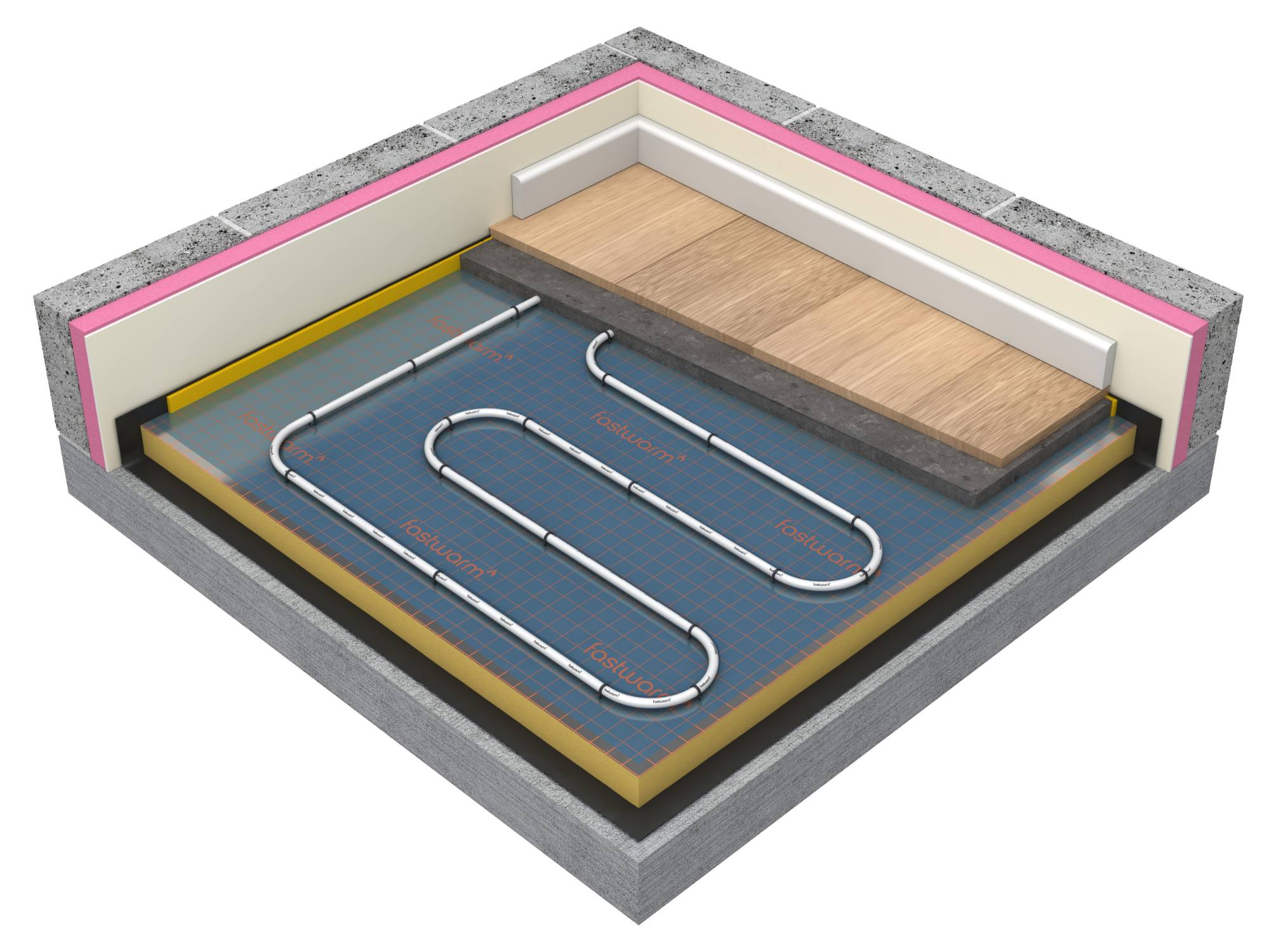 Fastwarm® FastClip - Water Underfloor Heating Kits