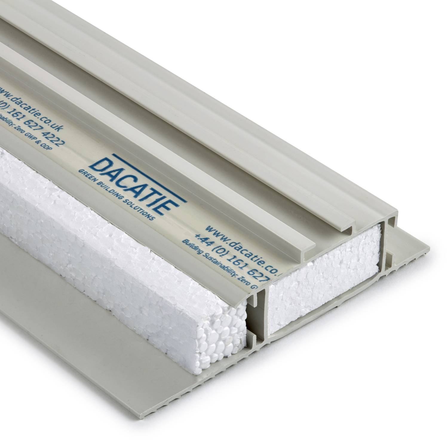 Dacatie FF4000 / FF5000 Insulated Fabricated Frame Former Cavity Closer Profiles For Window And Door Reveals