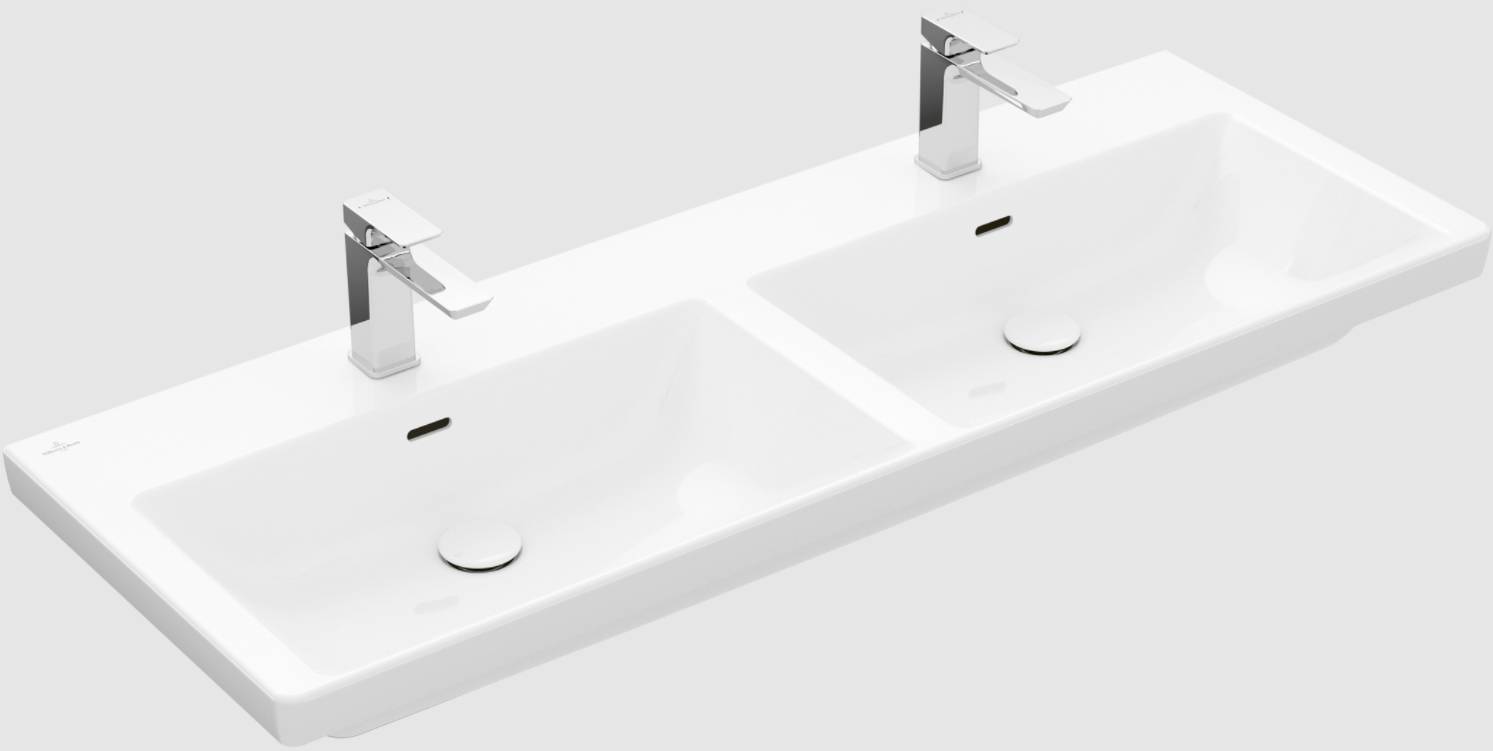 Subway 3.0 Double Vanity Washbasin 4A71D1