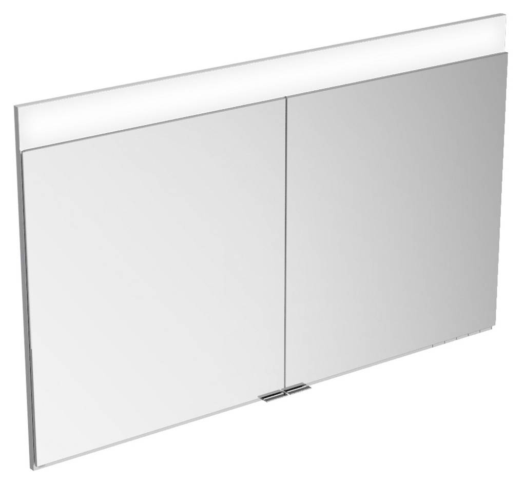 Bathroom Mirror Cabinet - (2 Door) with Lighting - Recessed & Wall Mounted options - EDITION 400 - Mirror cabinet