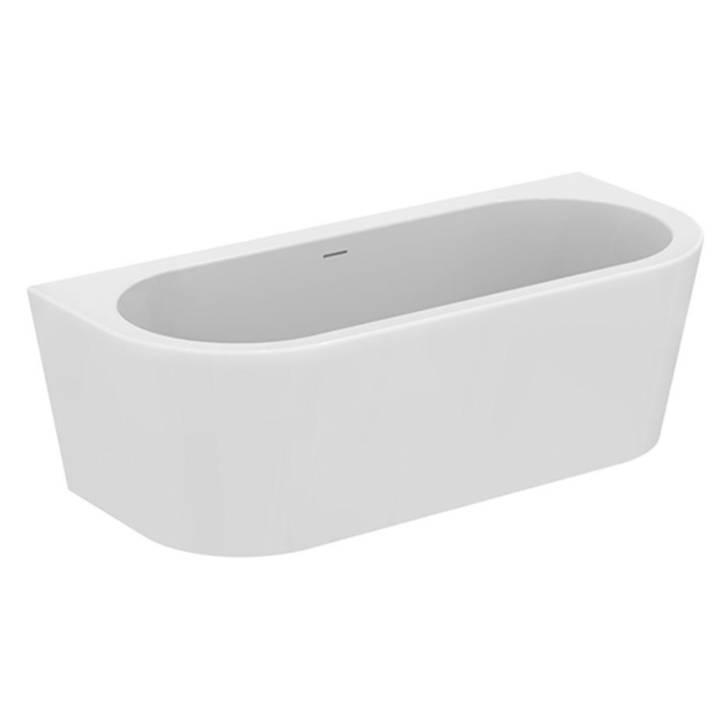 Adapto 180 x 80 cm D-Shaped Double Ended Bath