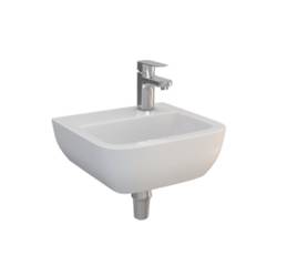 Atlas Portsmouth 40cm Square Washbasin