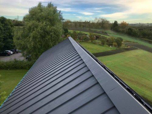 GreenCoat ® PLX Snaplock ®  Colour Coated Steel Fully Supported Standing Seam Roof and Rainscreen Facade Cladding