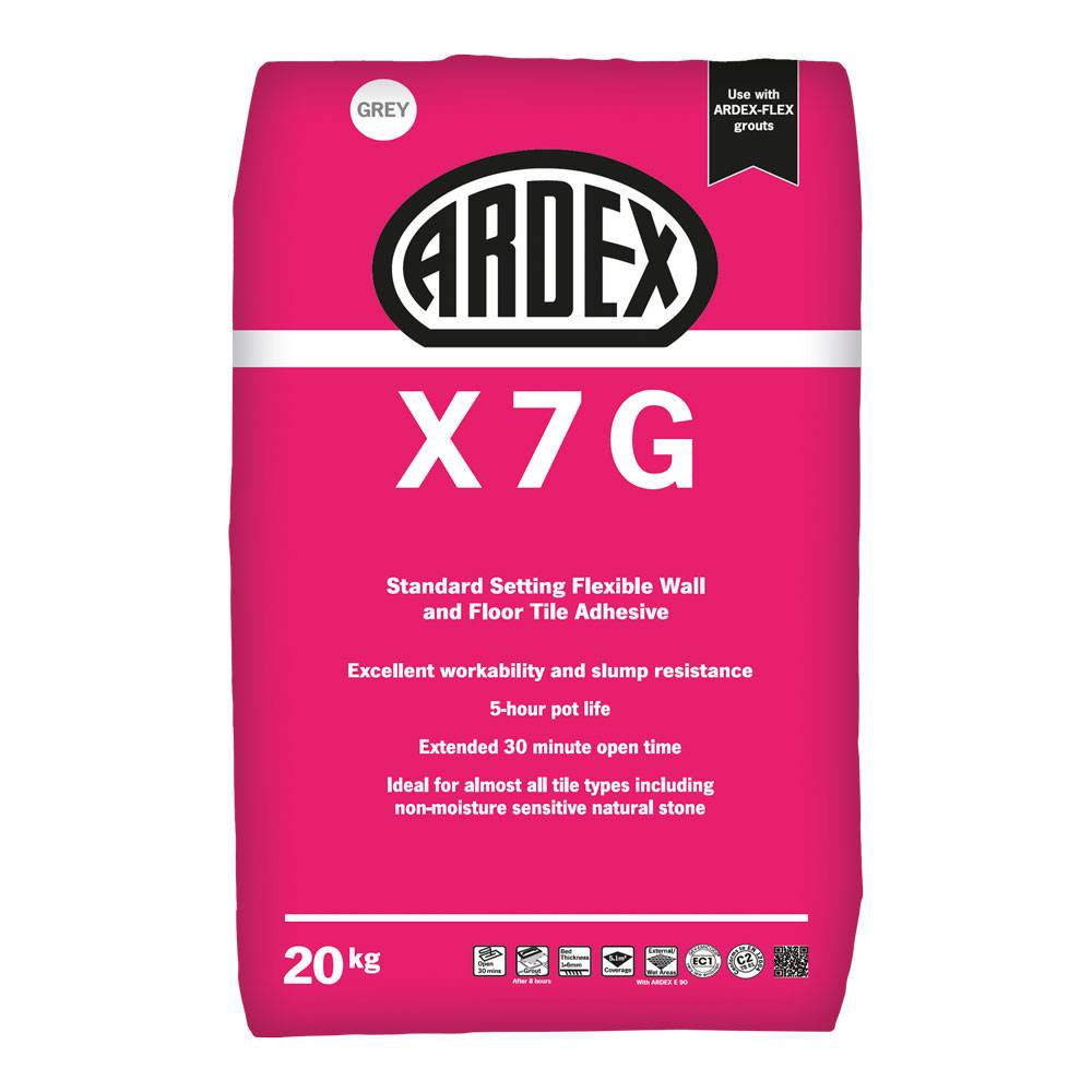 ARDEX X 7 Standard Setting Flexible Tile Adhesive